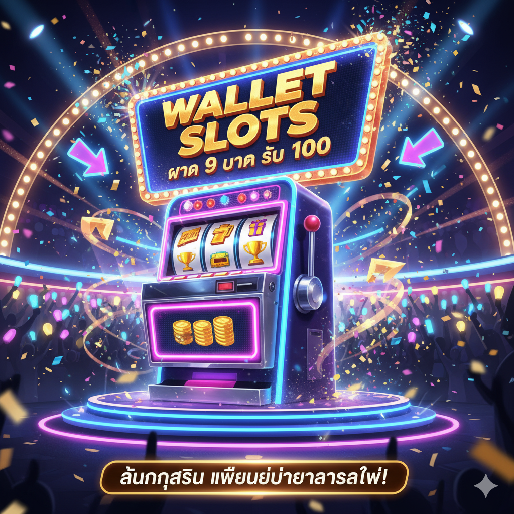 wallet สล็อต ฝาก 9 บาท รับ 100