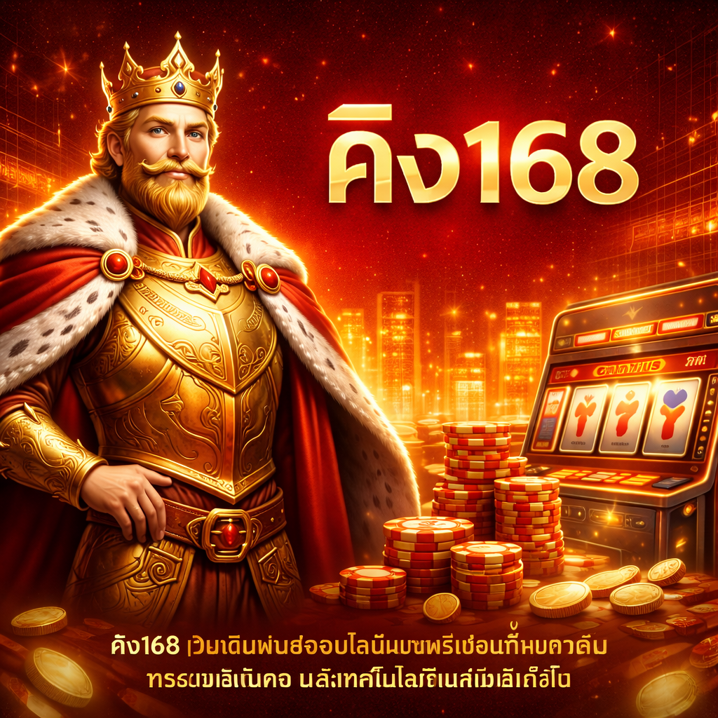 คิง168 เป็นภาพแทนของเว็บเดิมพันออนไลน์ยุคใหม่ที่ผู้เล่นมองหา
