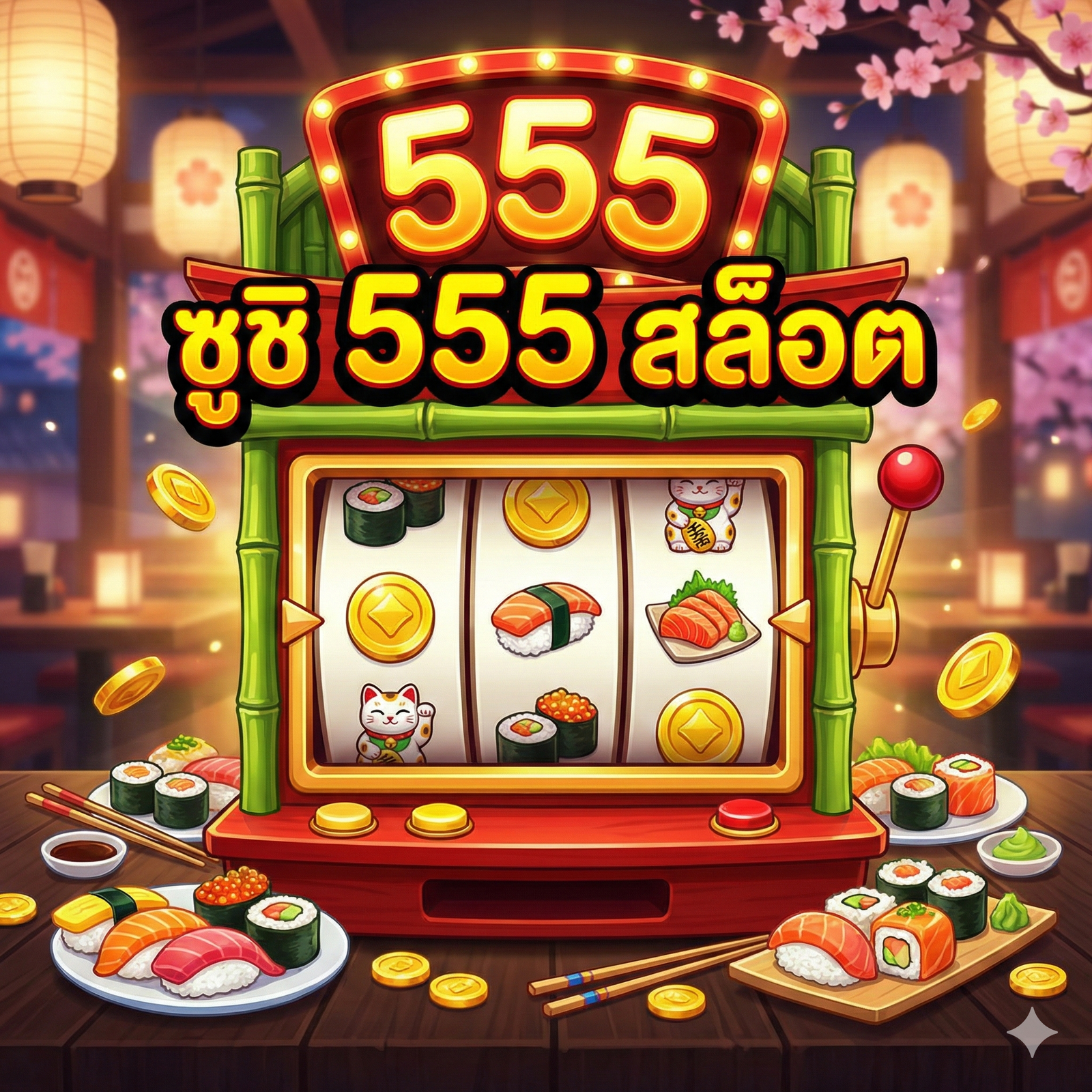 ซูชิ 555 สล็อต