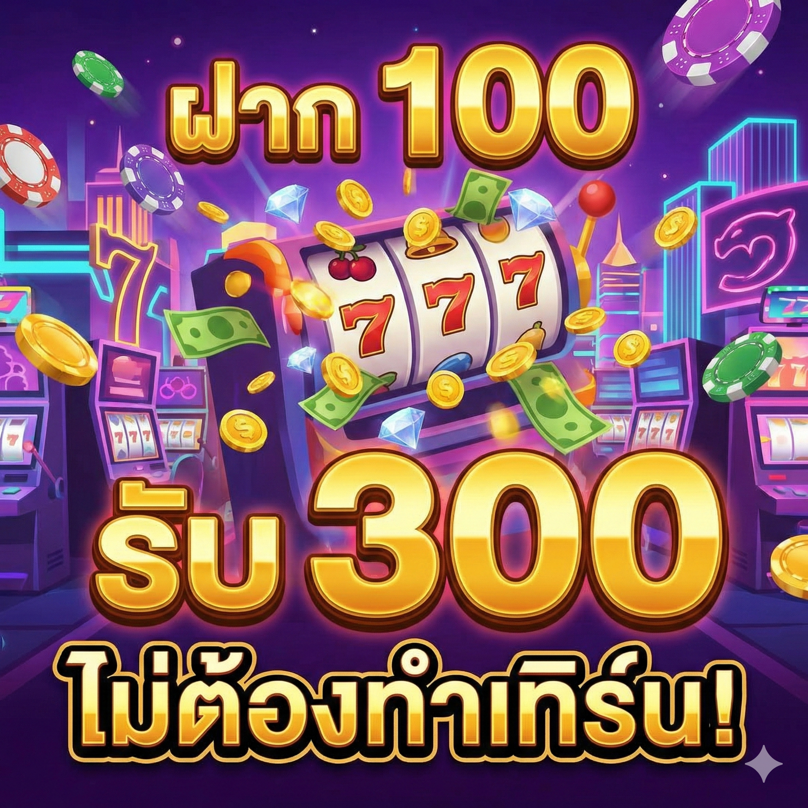 สล็อต ฝาก 100 รับ 300 ไม่ต้อง ทํา เท ริน