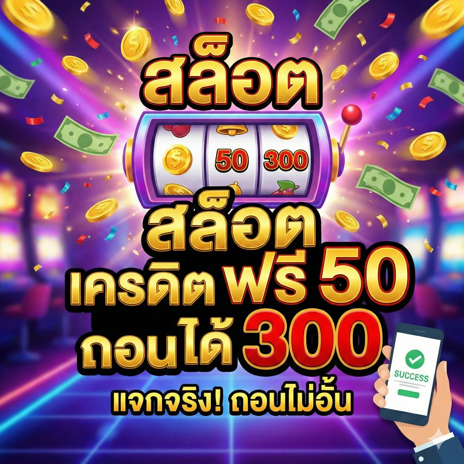 สล็อต เครดิต ฟรี 50 ถอน ได้ 300