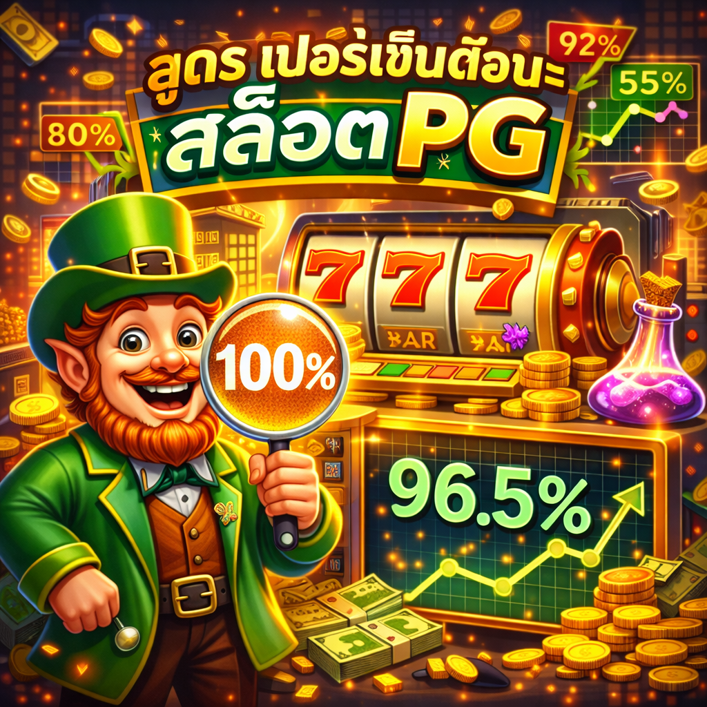สูตร เปอร์เซ็นต์ชนะ สล็อต pg