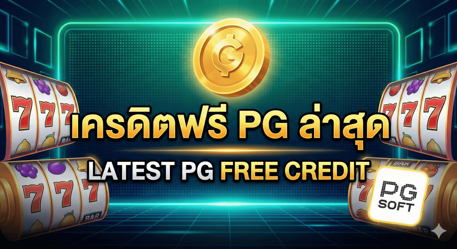 เครดิตฟรี pg ล่าสุด