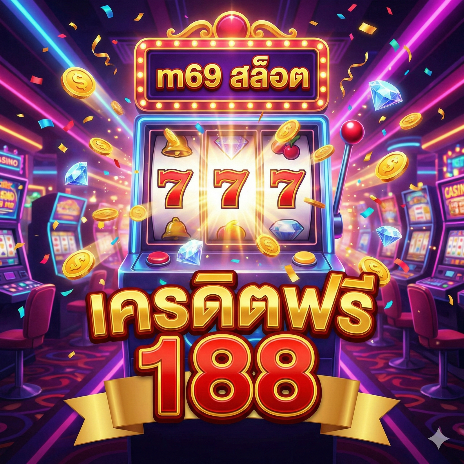m69 สล็อต เครดิตฟรี 188