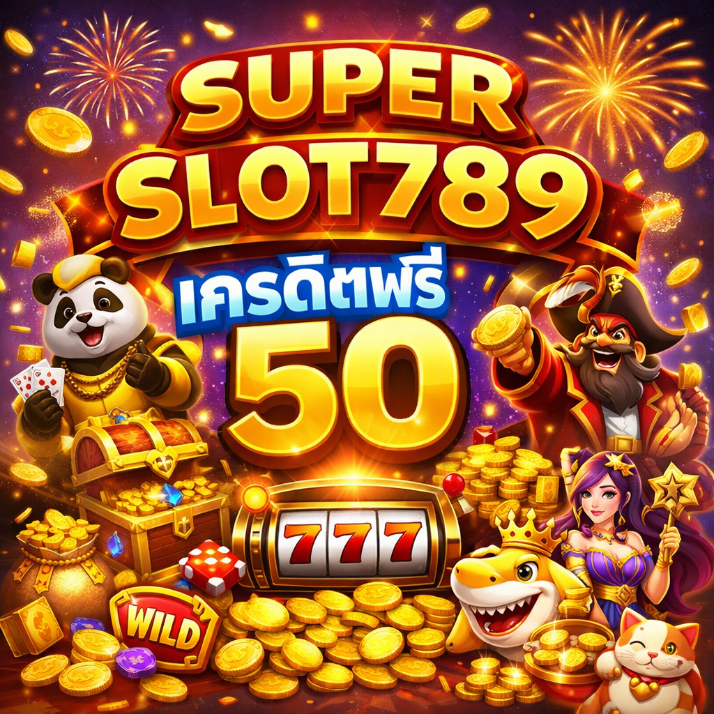 super slot789 เครดิตฟรี 50