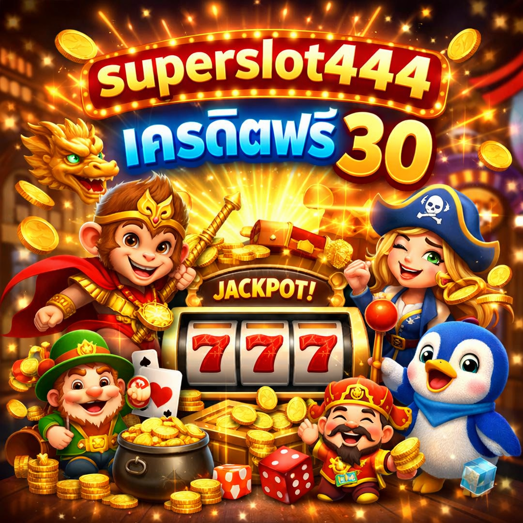 superslot444 เครดิตฟรี 30