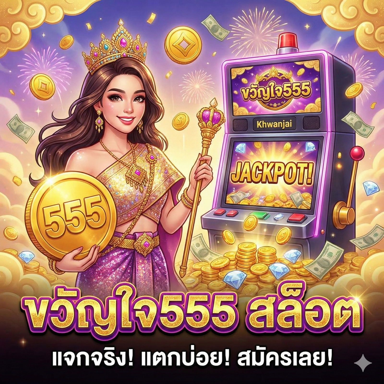 ขวัญใจ555 สล็อต