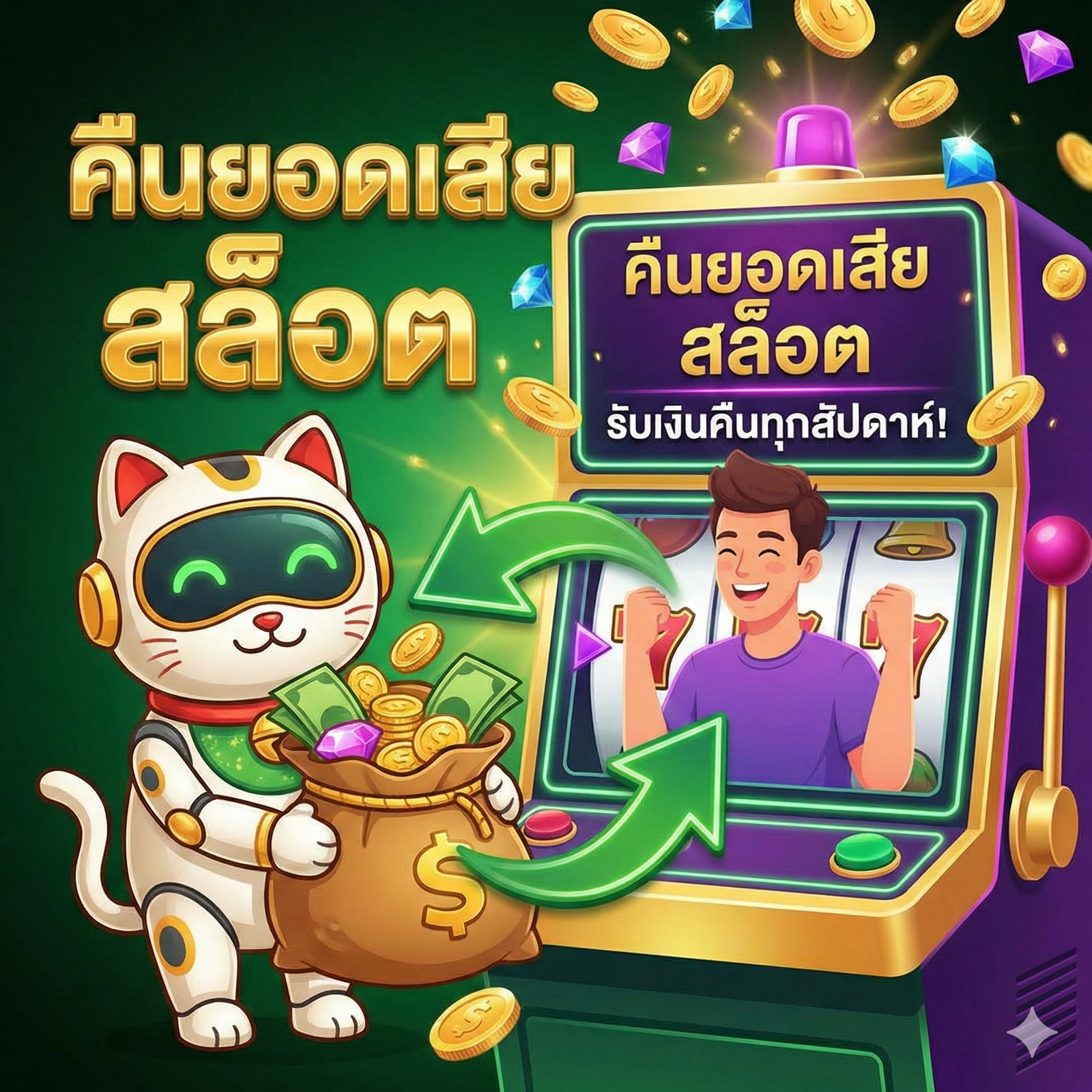 คืนยอดเสีย สล็อต