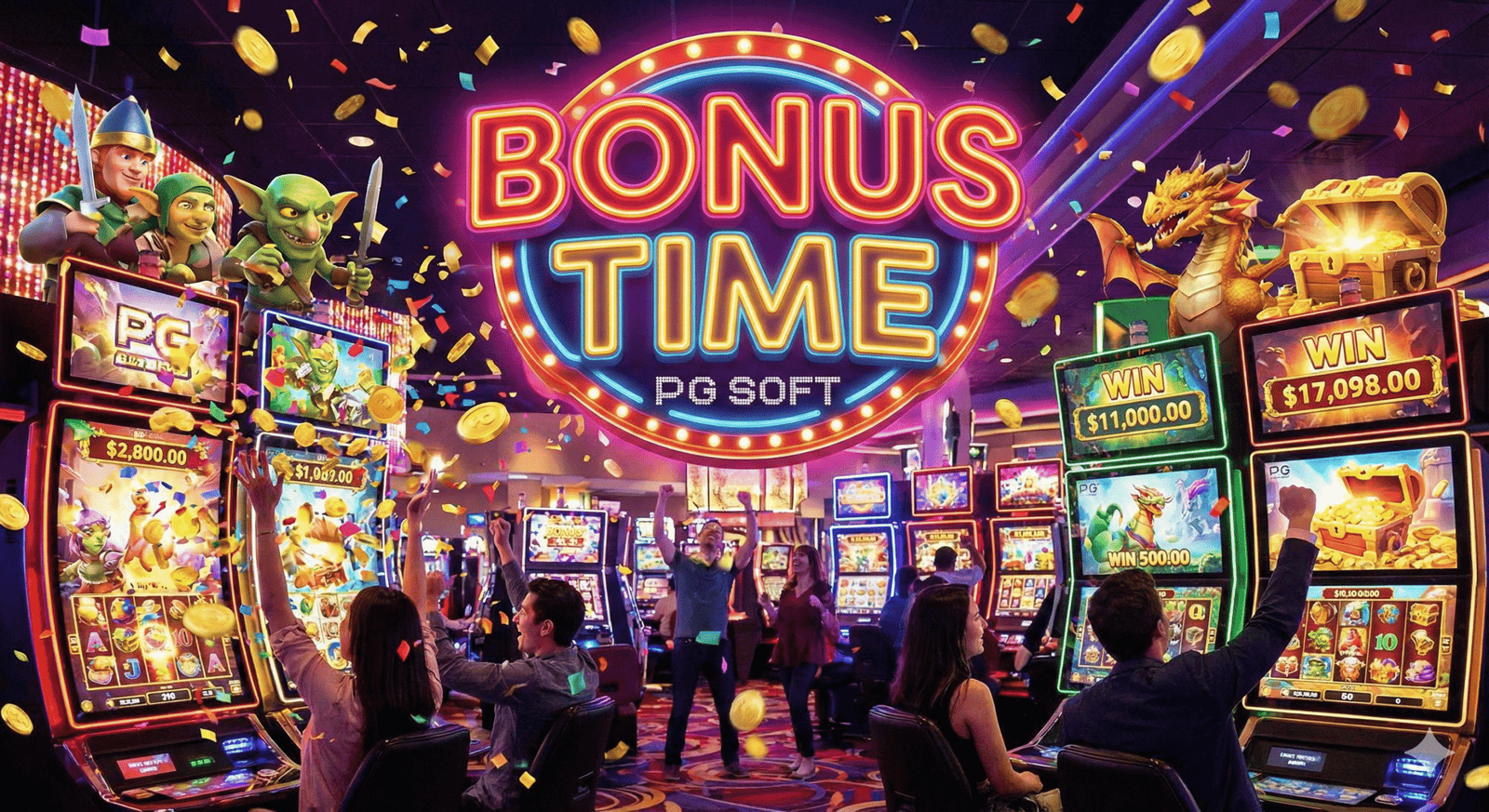 ช่วงโบนัสไทม์ pg