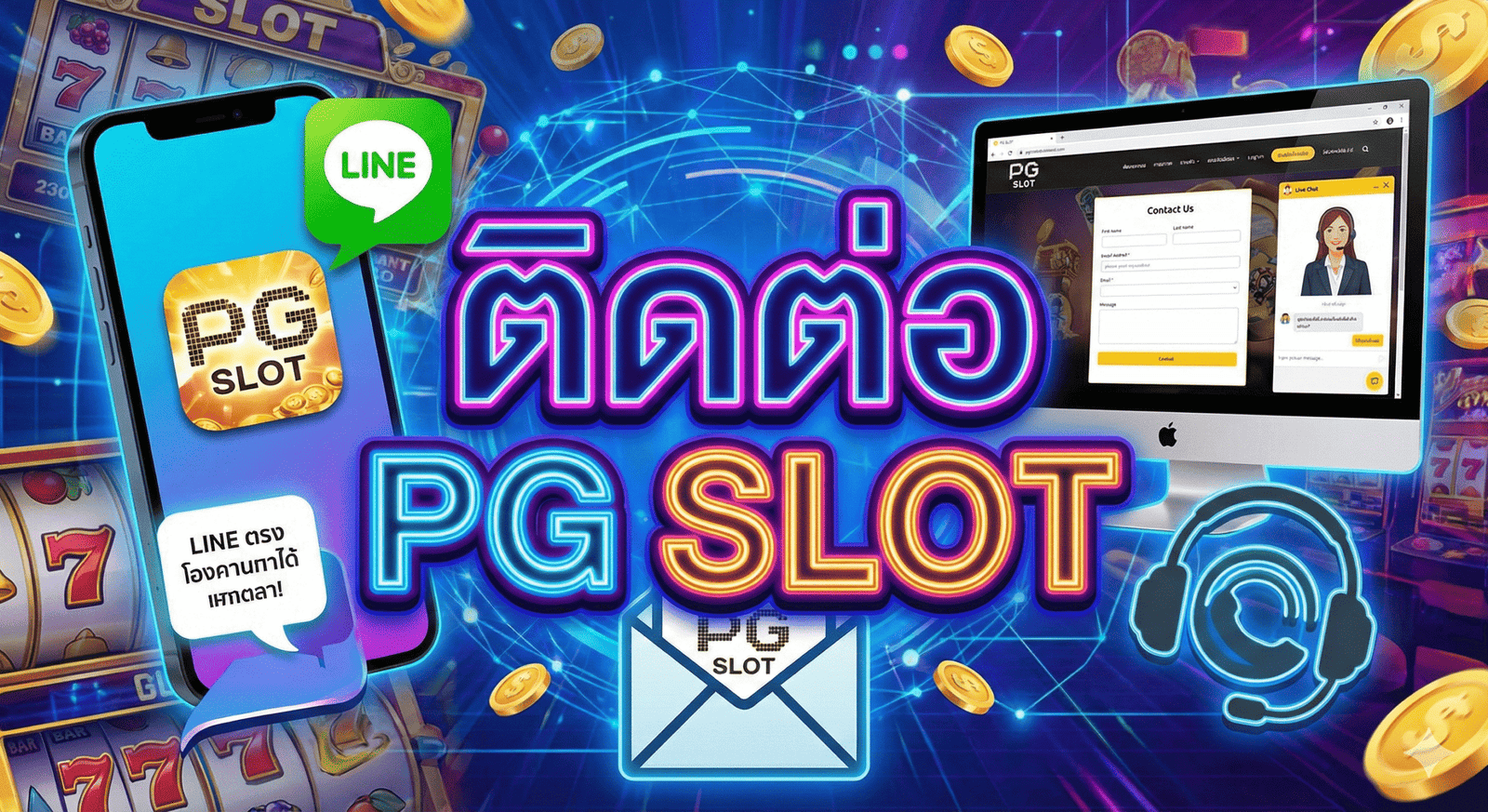 ติดต่อ pg slot