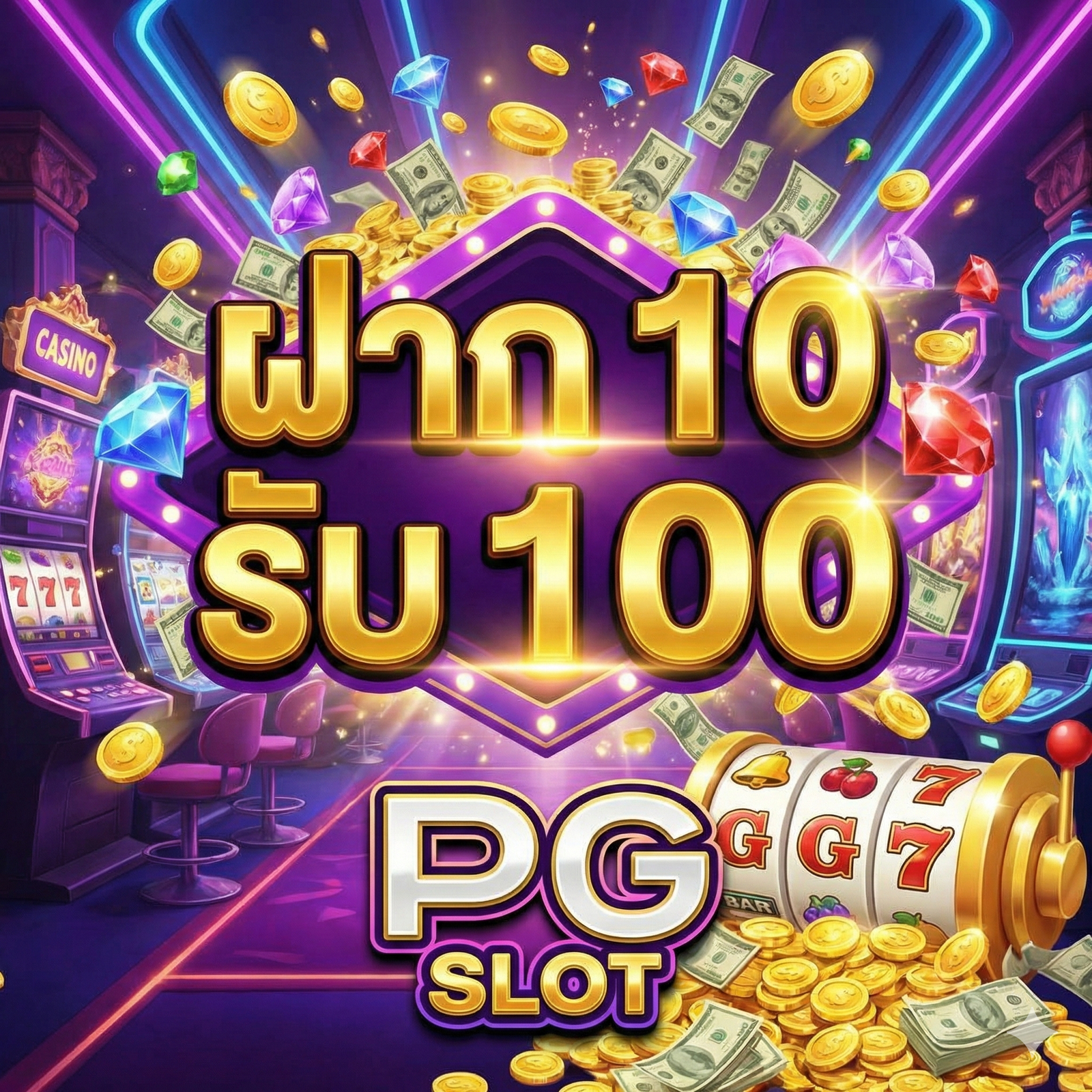 สล็อต pg slot ฝาก 10 รับ 100