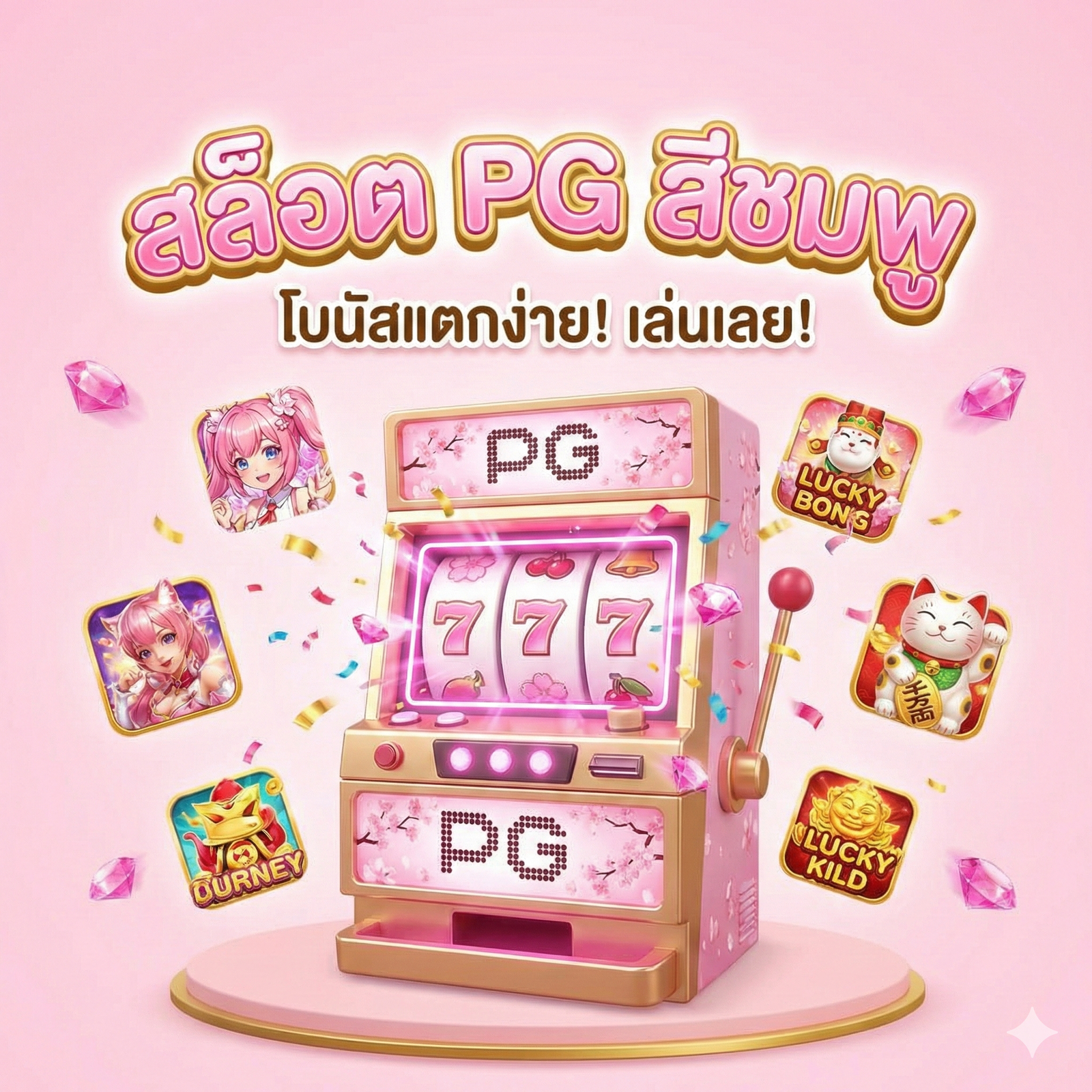 สล็อต pgสีชมพู