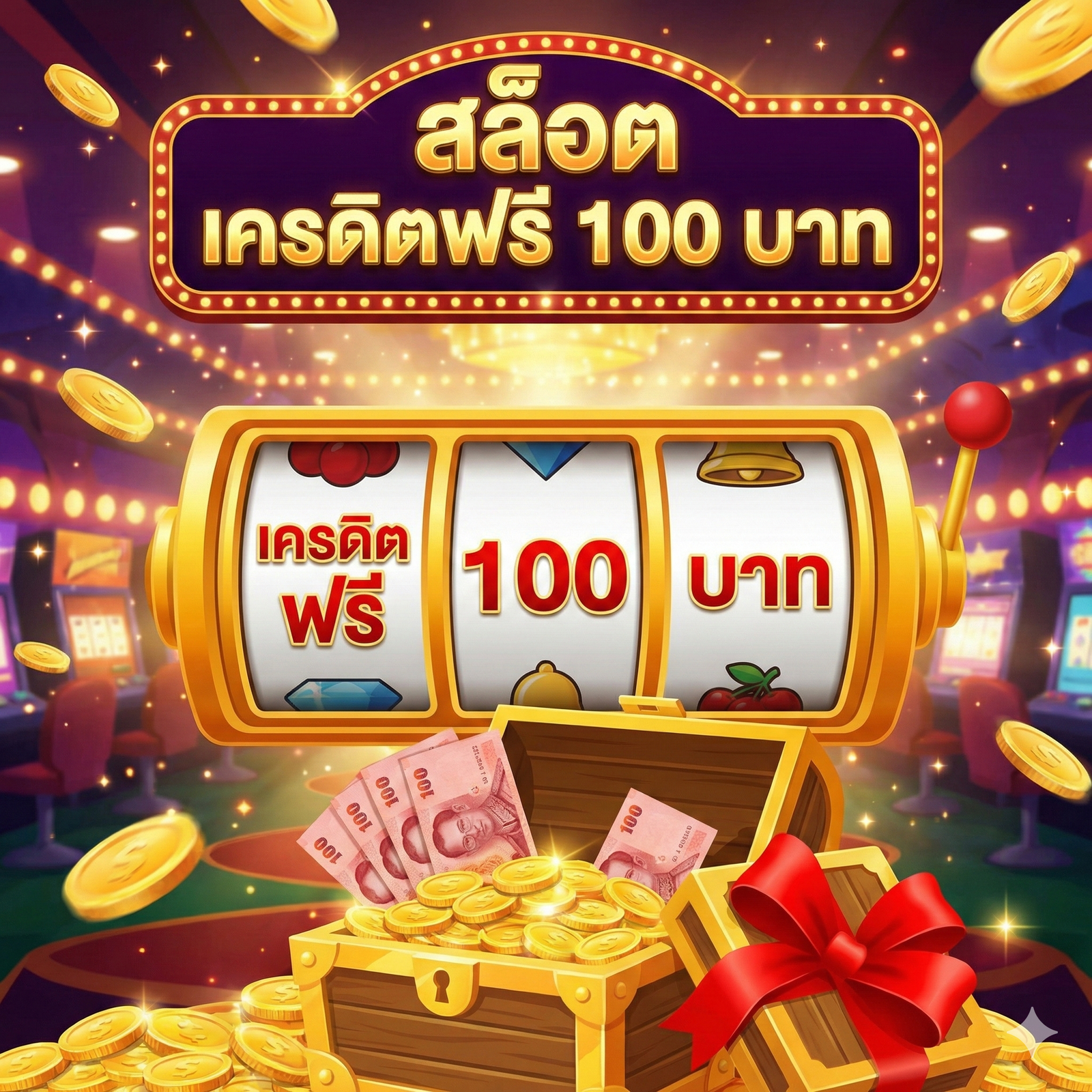 สล็อต เครดิตฟรี 100 บาท