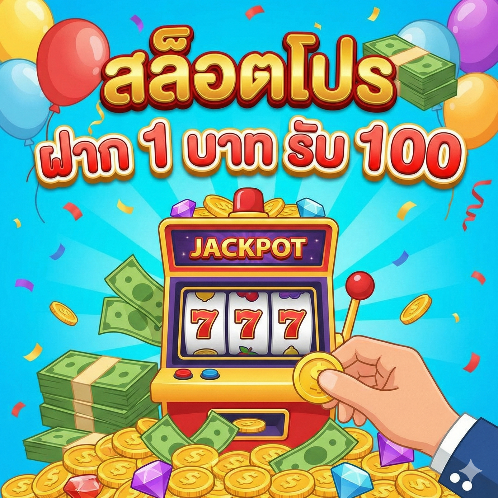 สล็อต โปร ฝาก 1 บาท รับ 100