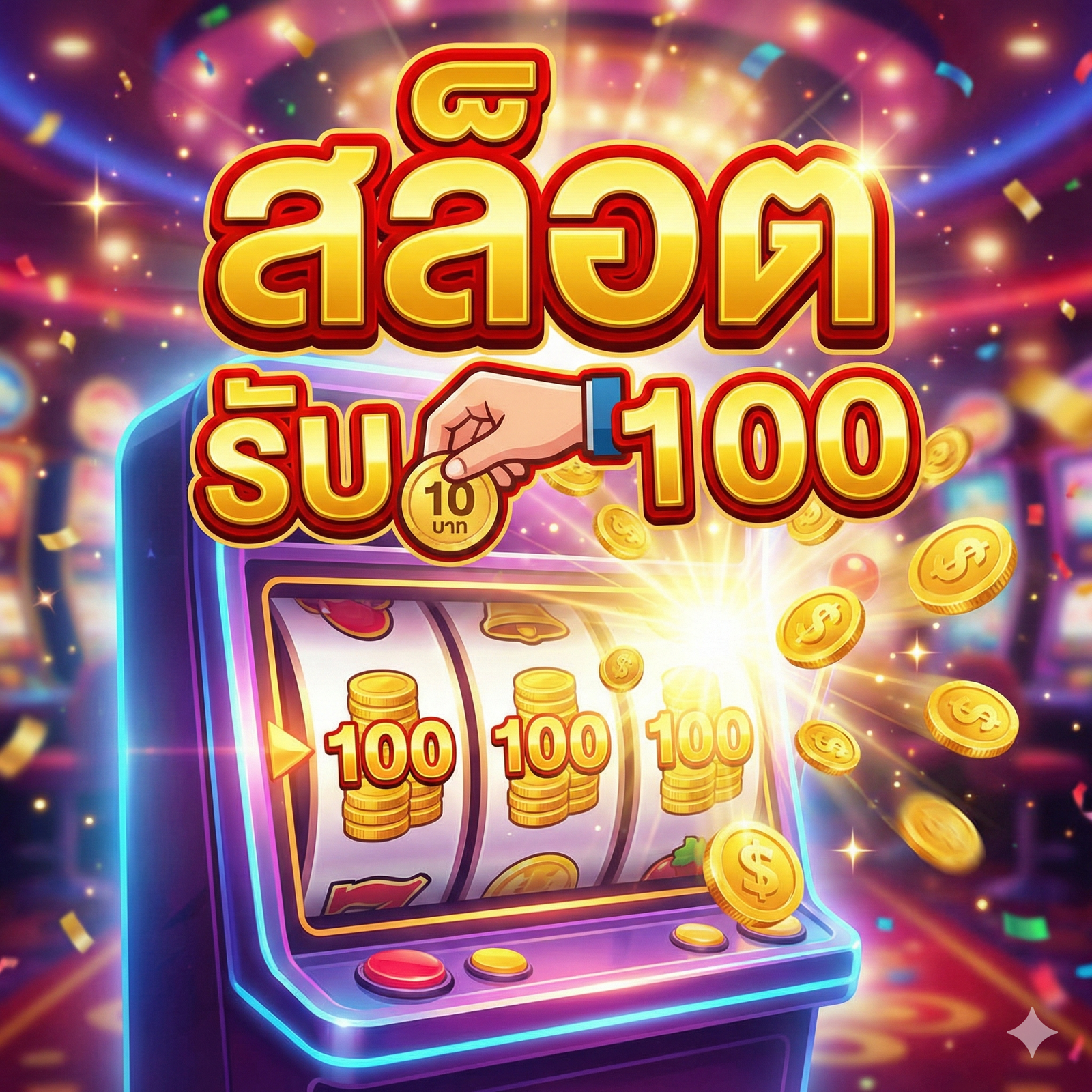 สล็อต10บาทรับ100