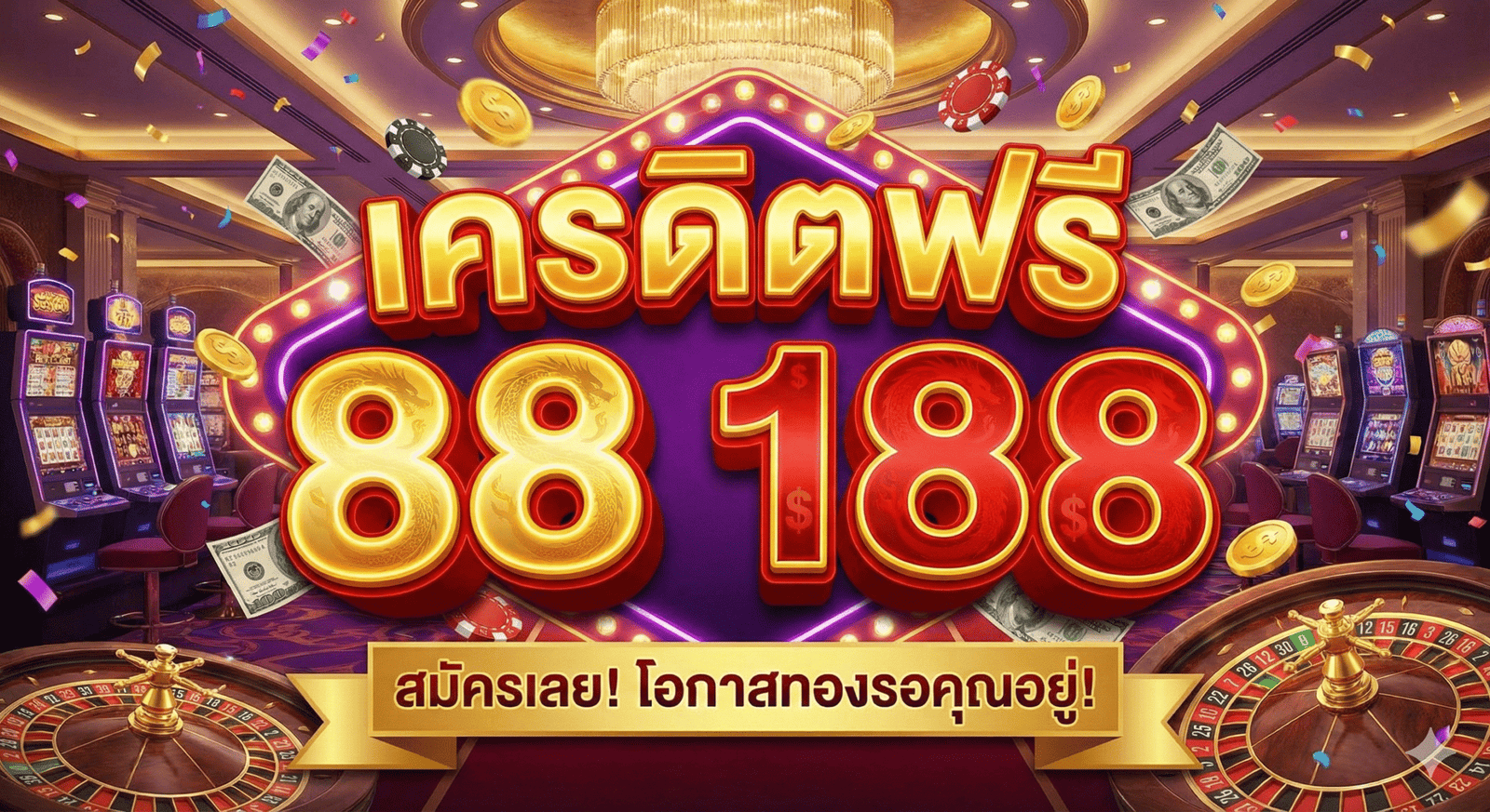 เครดิตฟรี 88 188