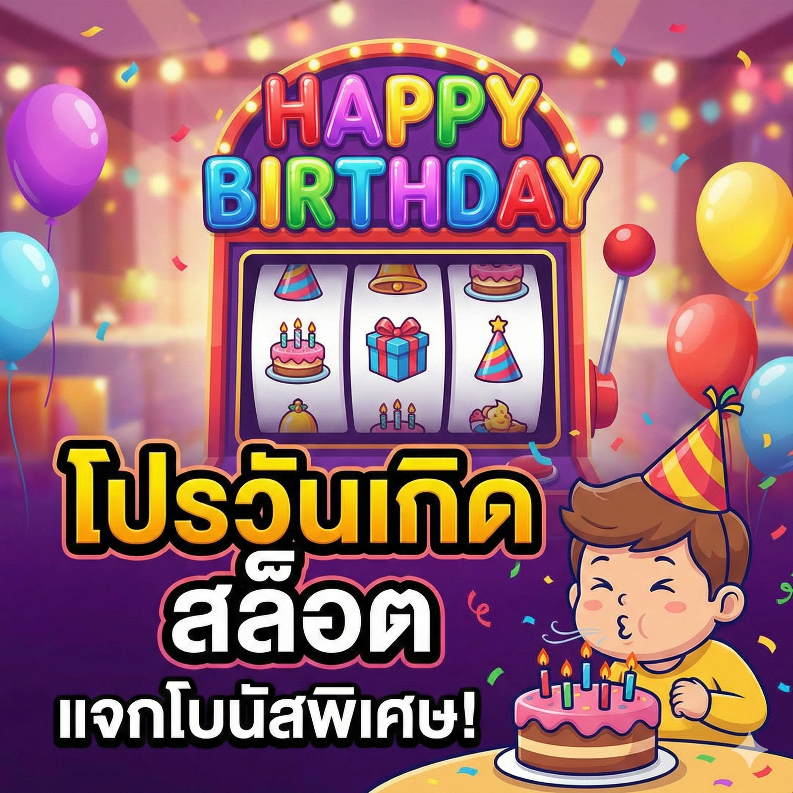 โปรวันเกิด สล็อต