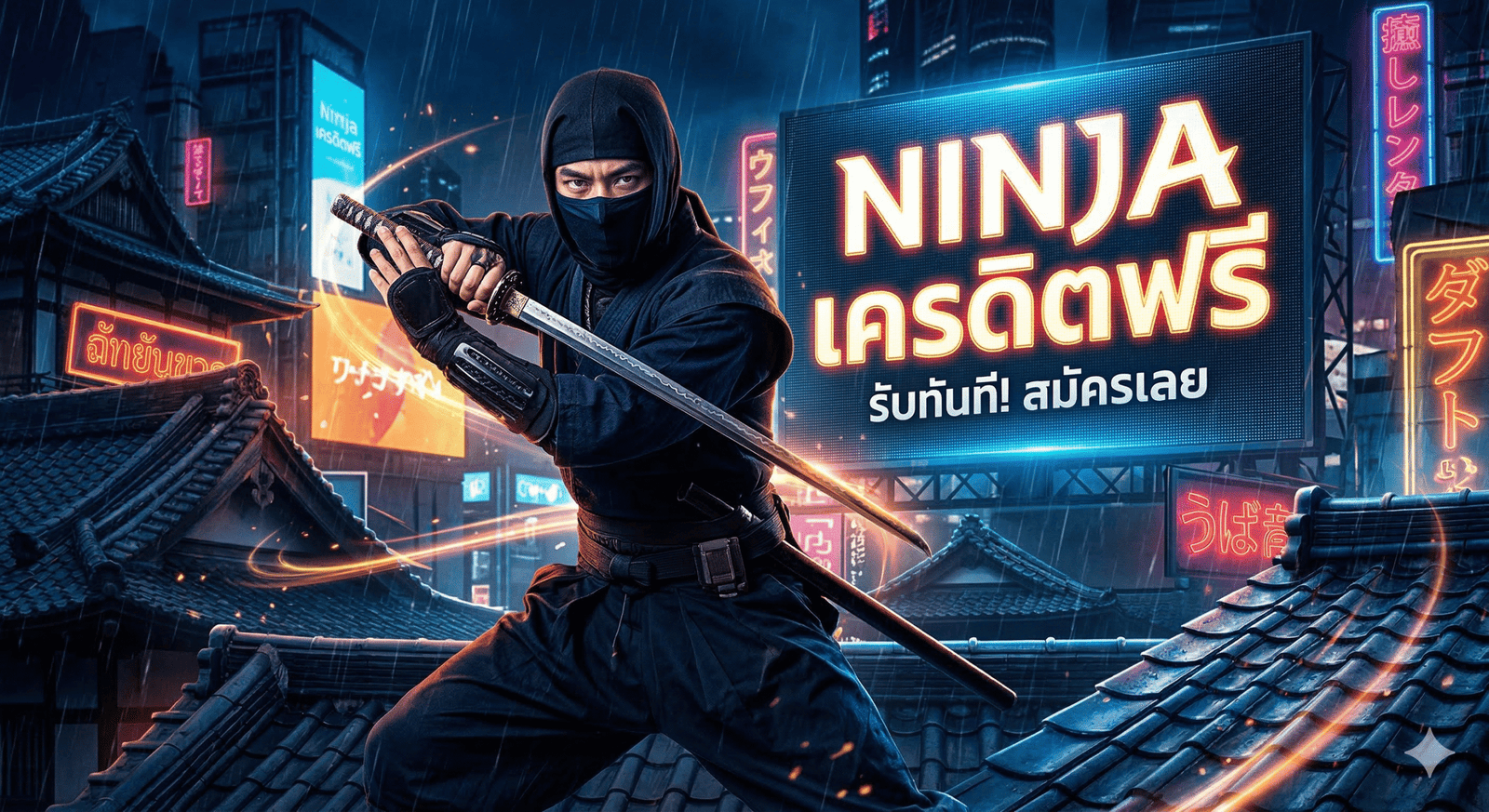 ninja เครดิตฟรี