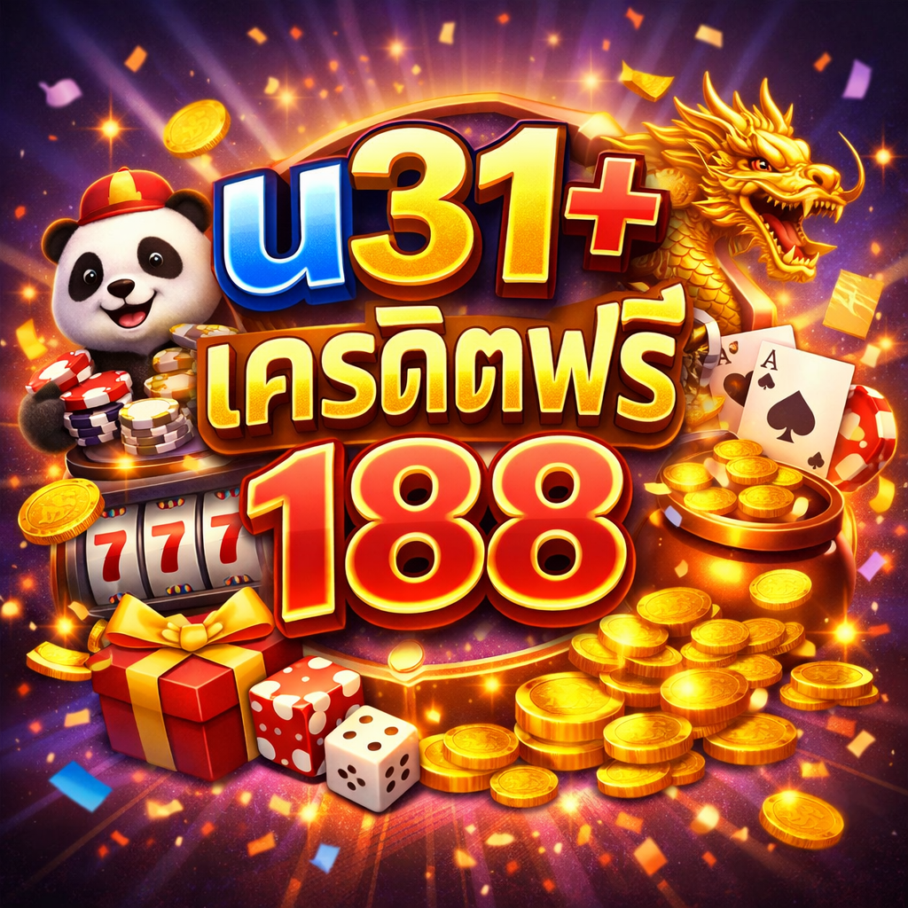 u31+เครดิตฟรี+188