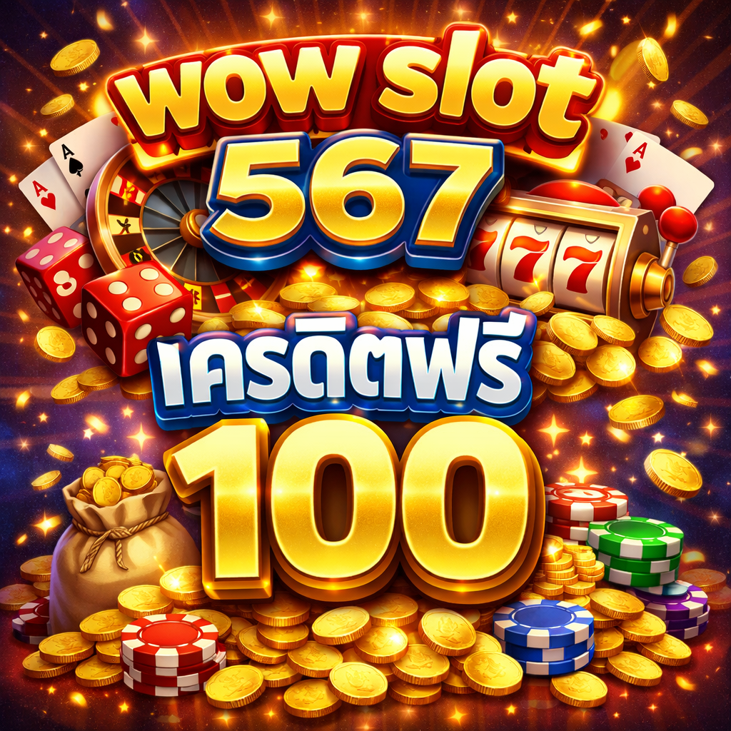 wow slot 567 เครดิตฟรี 100