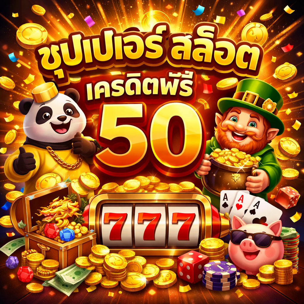 ซุปเปอร์ สล็อต เครดิตฟรี 50