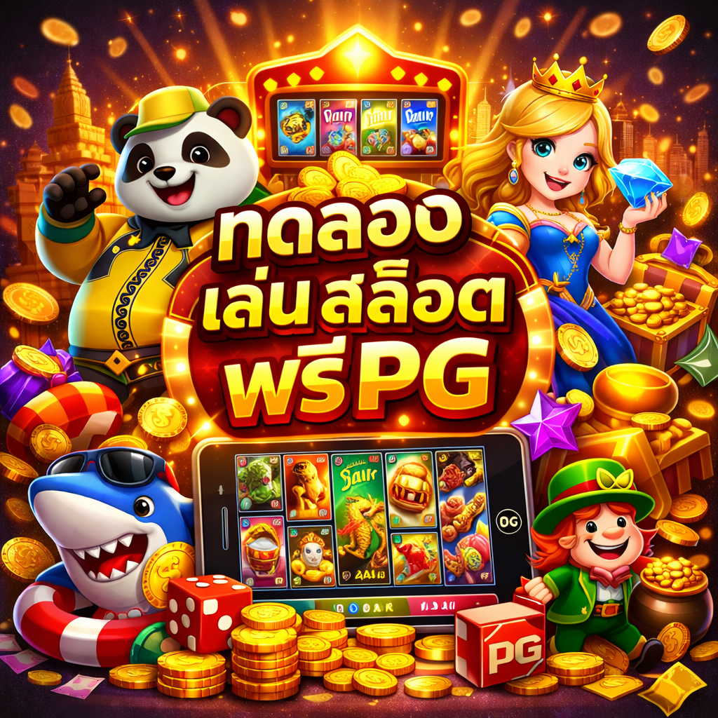 ทดลอง เล่น สล็อต ฟรี pg