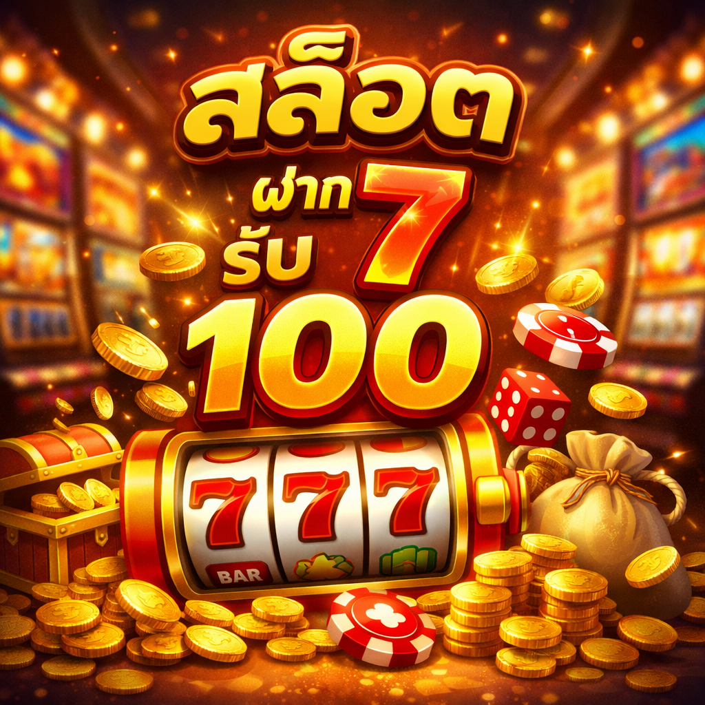 สล็อต ฝาก 7 รับ 100