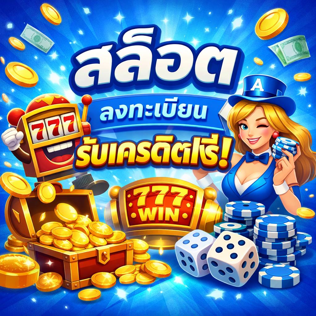 สล็อต ลงทะเบียน รับเครดิตฟรี