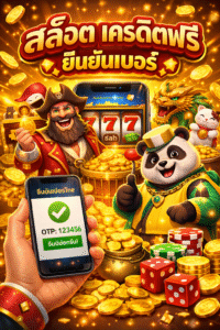 สล็อต เครดิตฟรี ยืนยันเบอร์