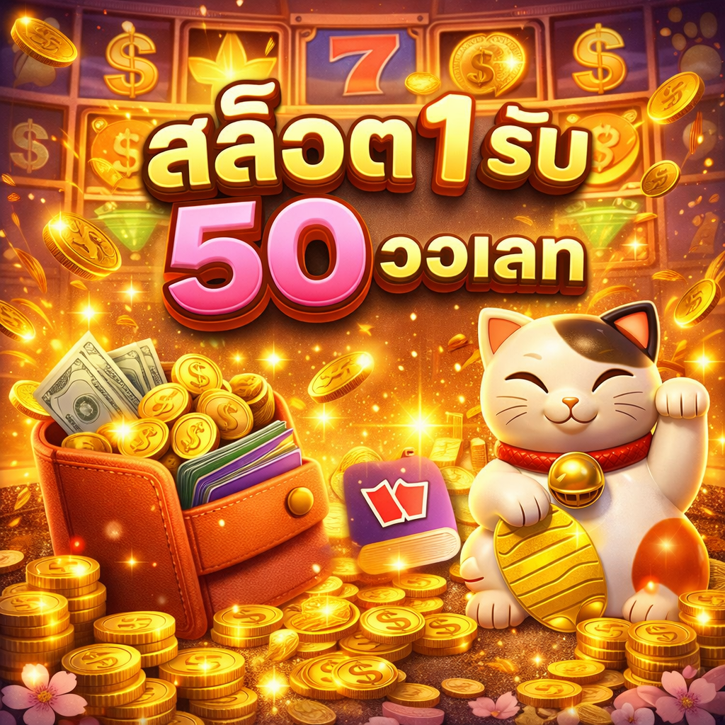 สล็อต1รับ50วอเลท