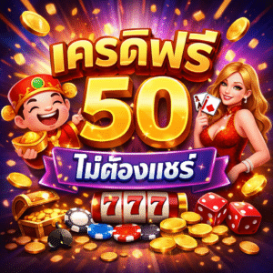 เครดิตฟรี50ไม่ต้องแชร์