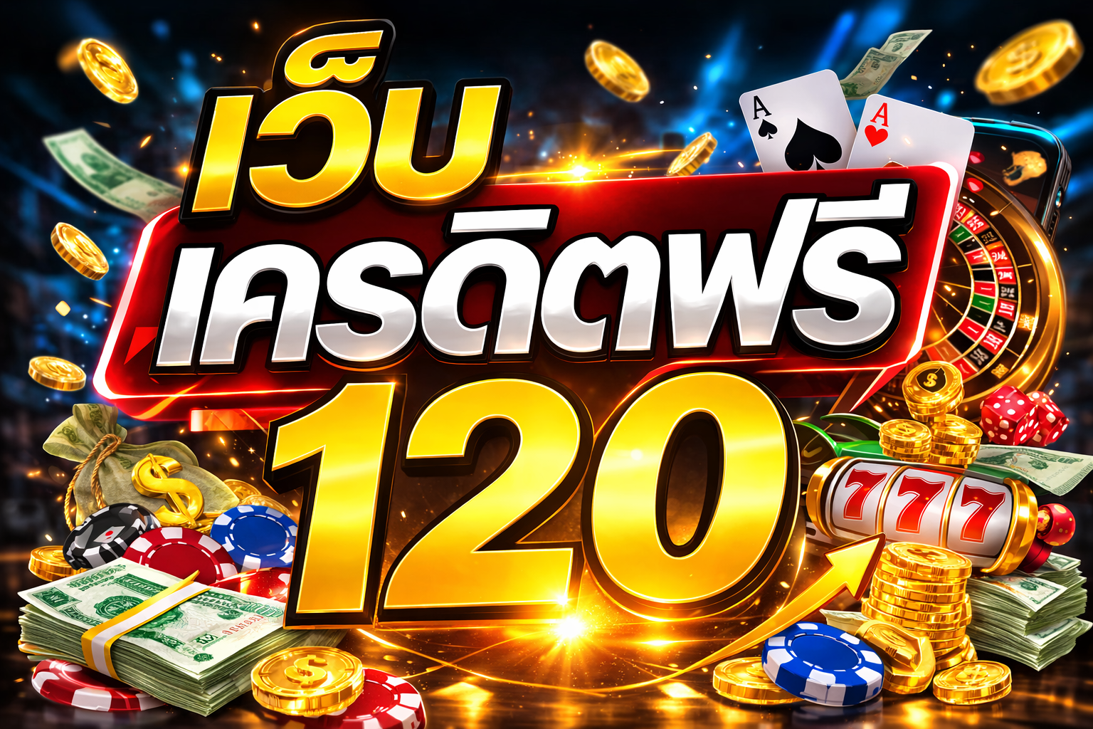 เว็บ เครดิตฟรี 120