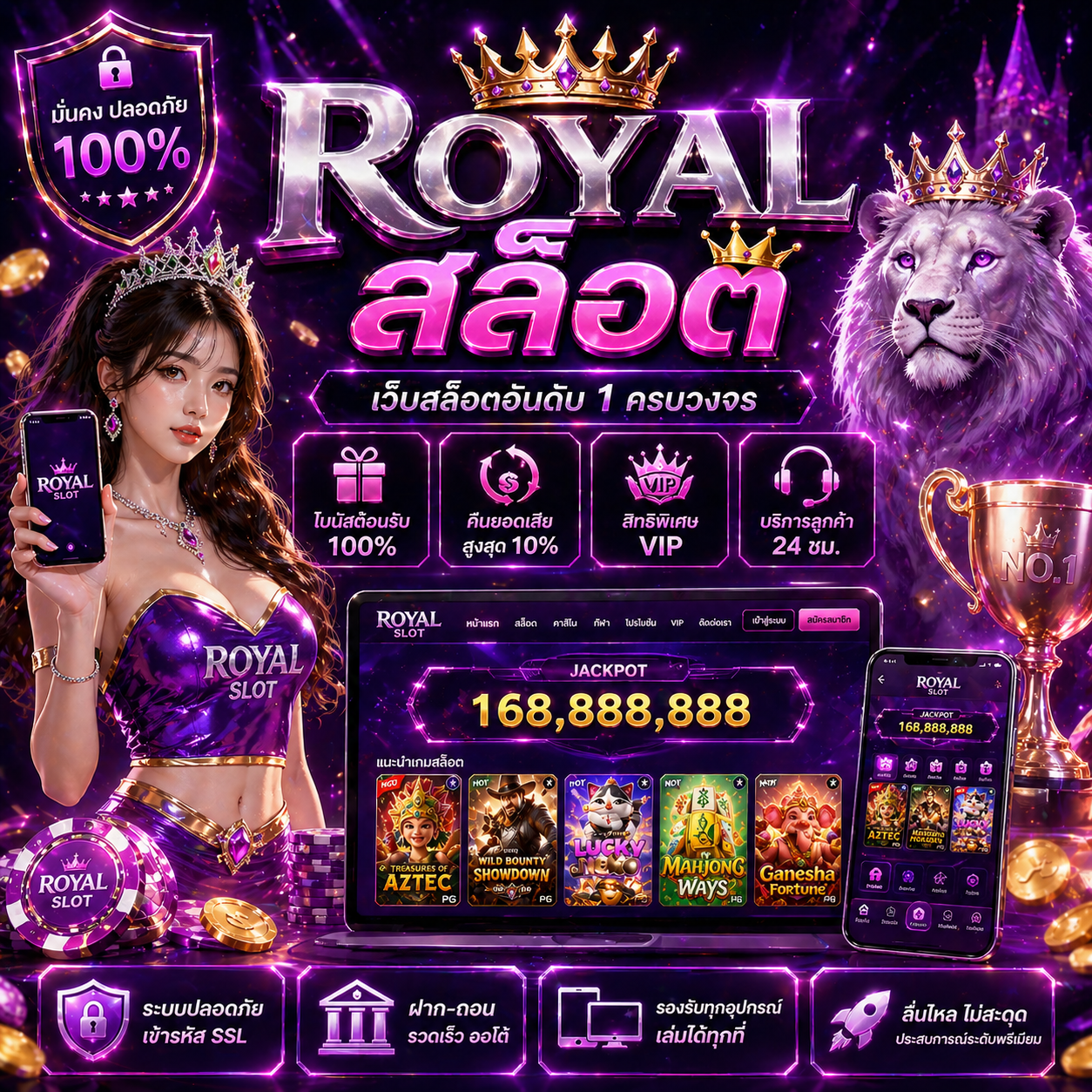 royalสล็อต ทำไมถึงเป็นตัวเลือกยอดนิยมของสายสล็อต
