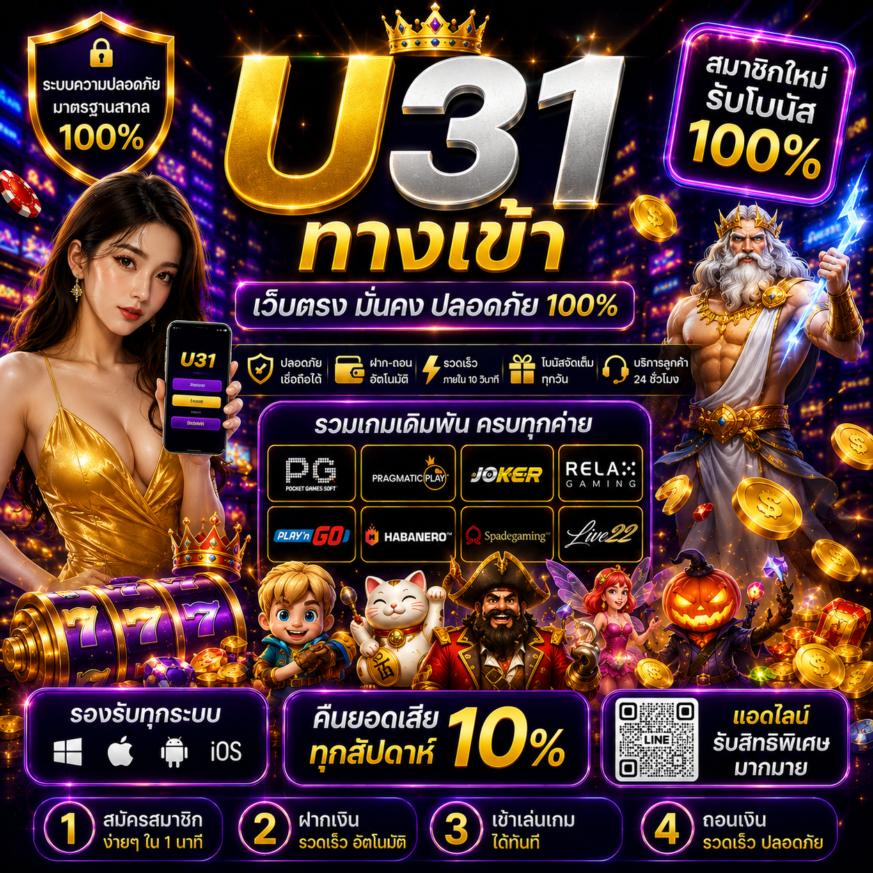 u31 ทางเข้า ถึงกลายเป็นตัวเลือกยอดนิยมของสายเดิมพันออนไลน์