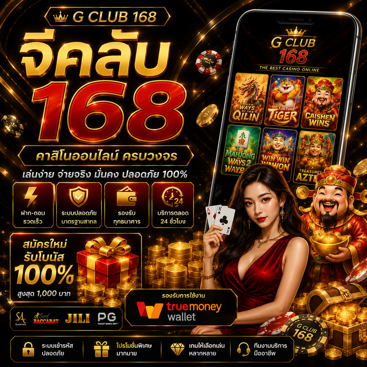 จีคลับ 168 ทำไมสายสล็อตยุคใหม่ถึงเลือกเล่น