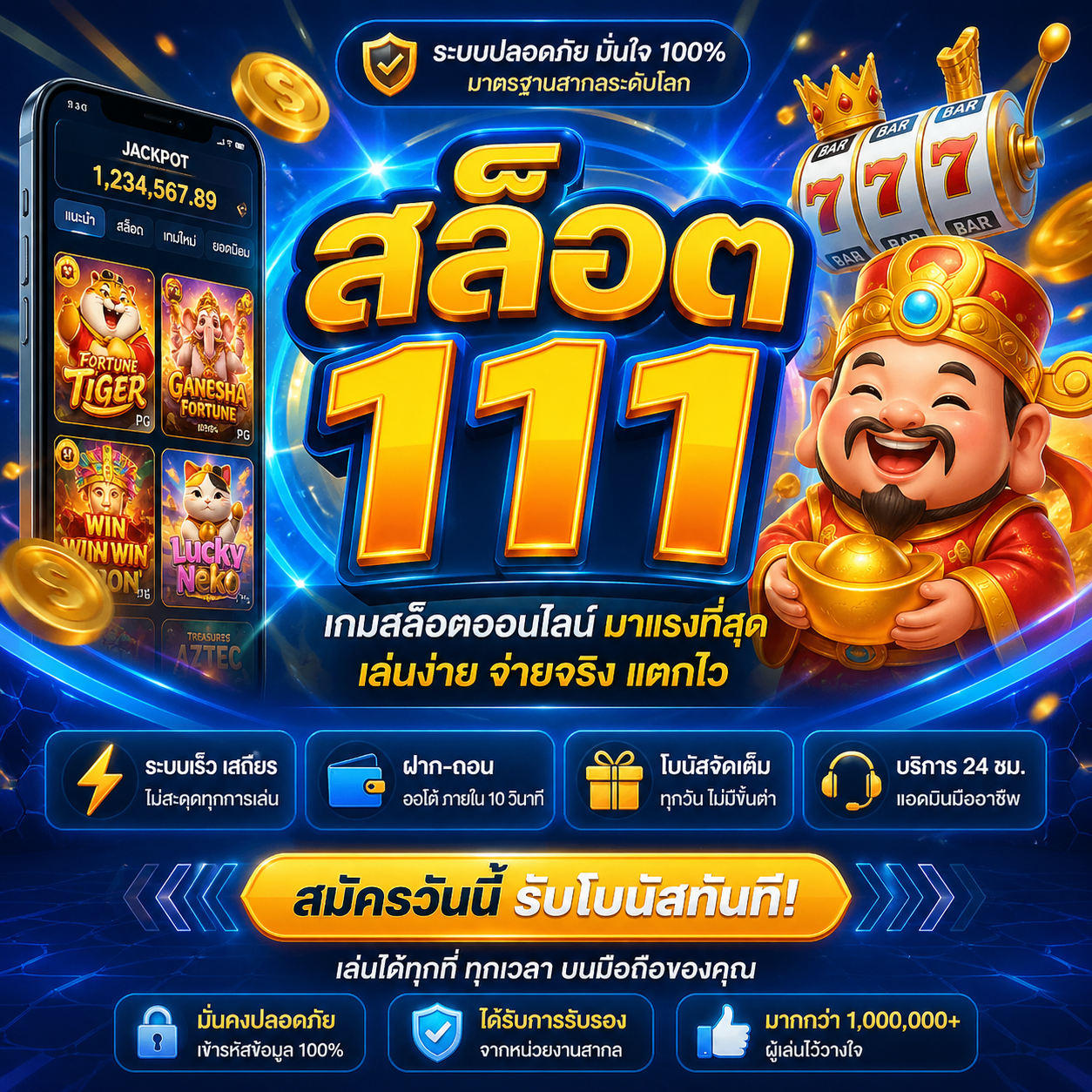 สล็อต 111 ทำไมถึงเป็นกระแสแรงในปี 2026