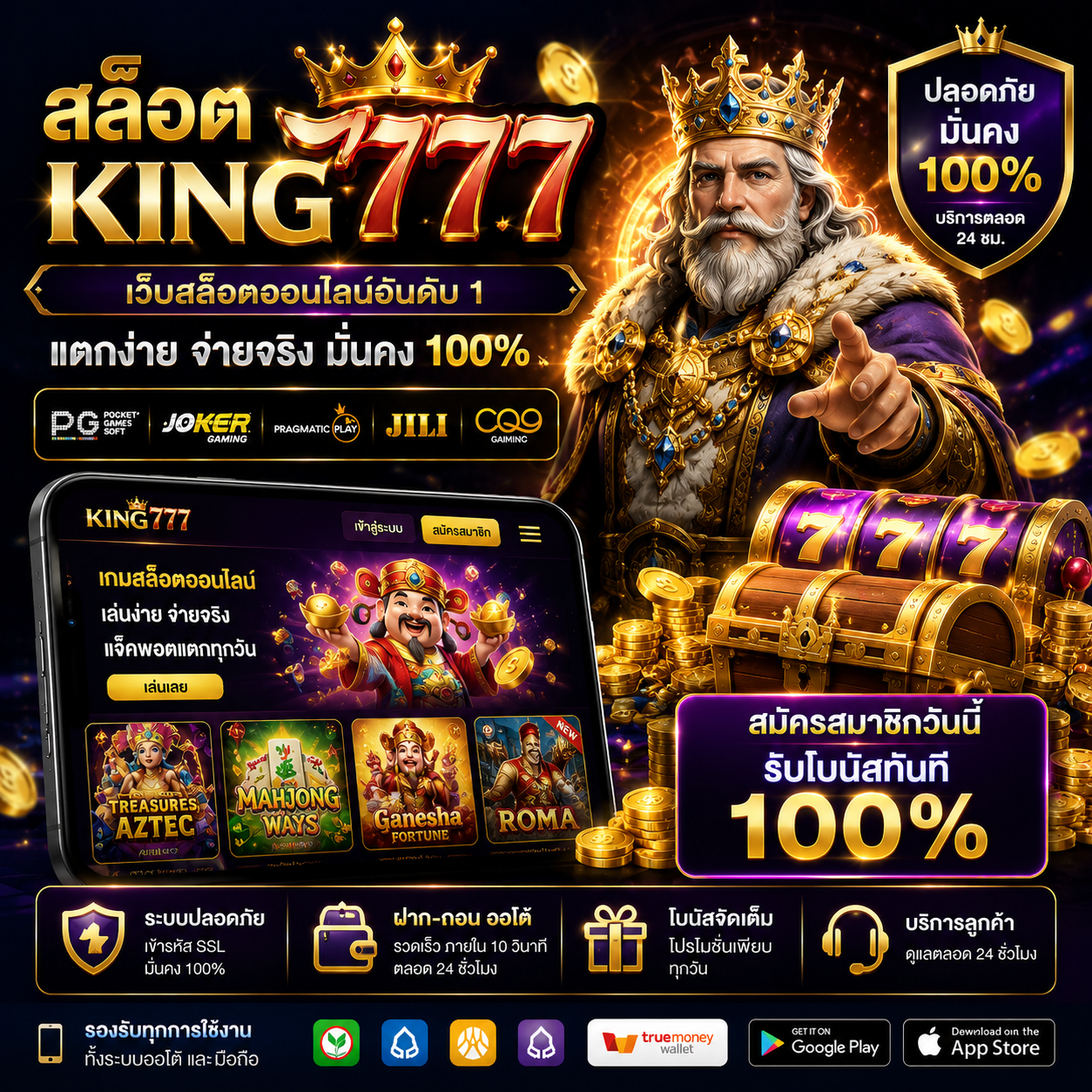 สล็อต คิง777 ประสบการณ์ใหม่ของเกมสล็อตออนไลน์
