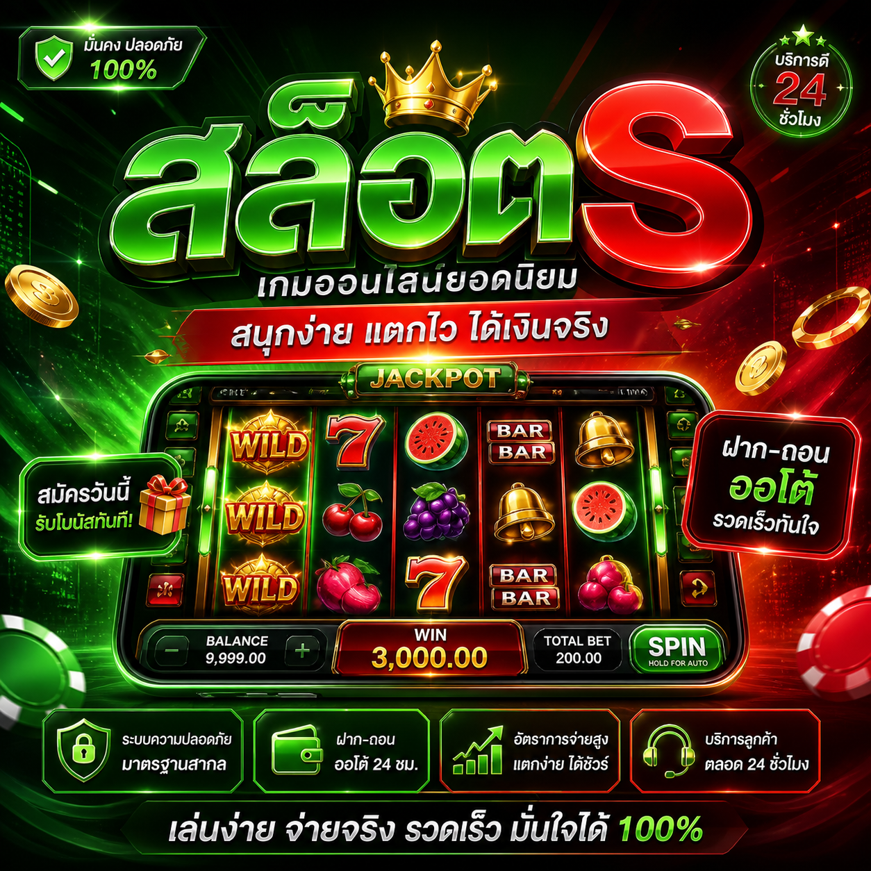 สล็อตs เล่นง่าย แตกไว ครบทุกฟีเจอร์ในที่เดียว