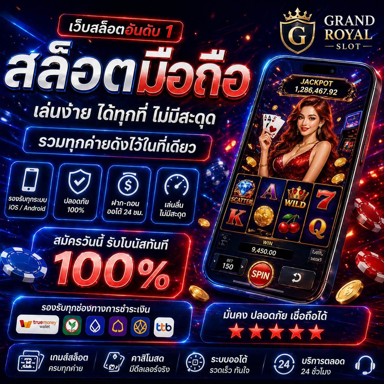 สล็อตมือถือ ทางเลือกใหม่ของสายเดิมพันยุคดิจิทัล 2026