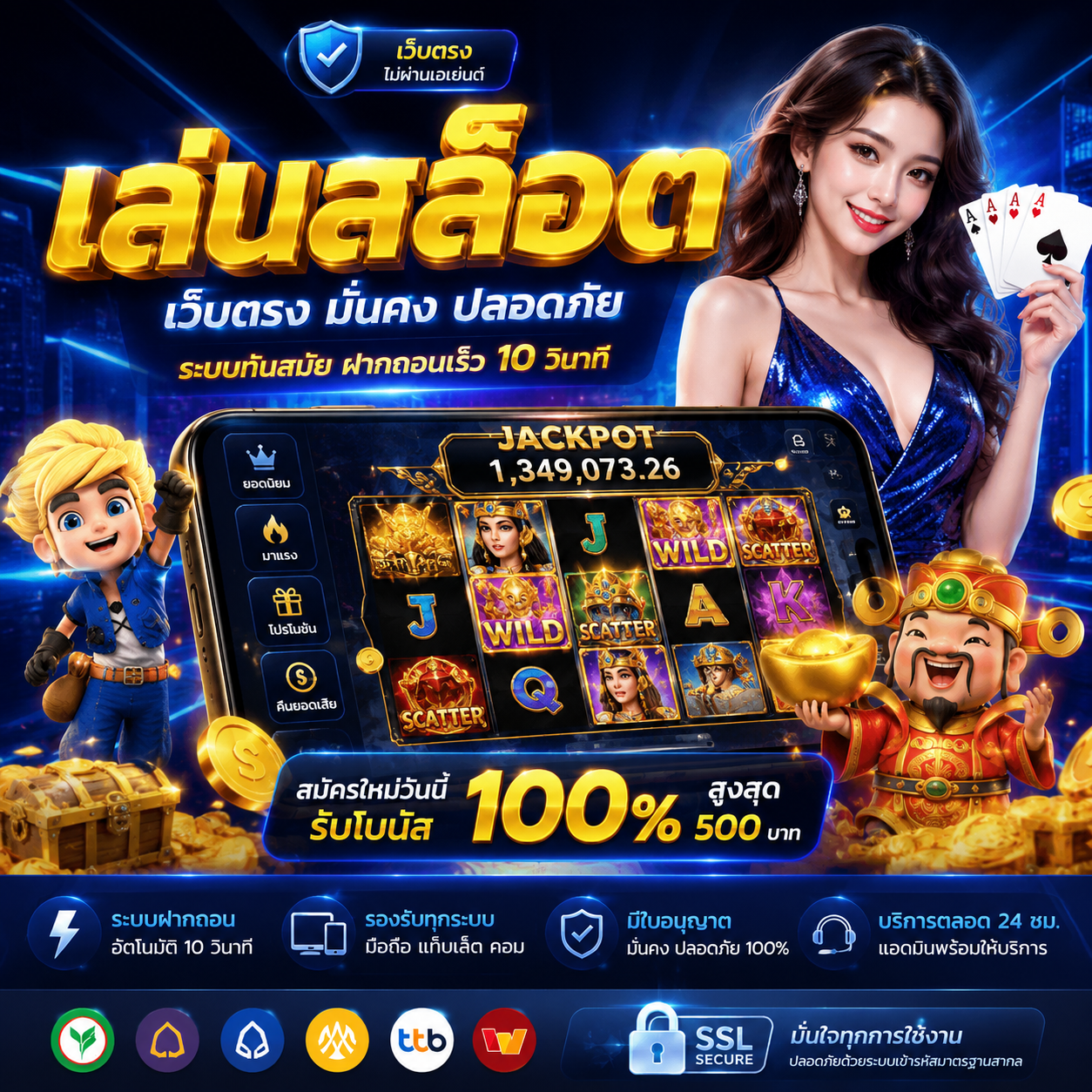 เล่นสล็อต ทำไมถึงกลายเป็นความบันเทิงยอดนิยม