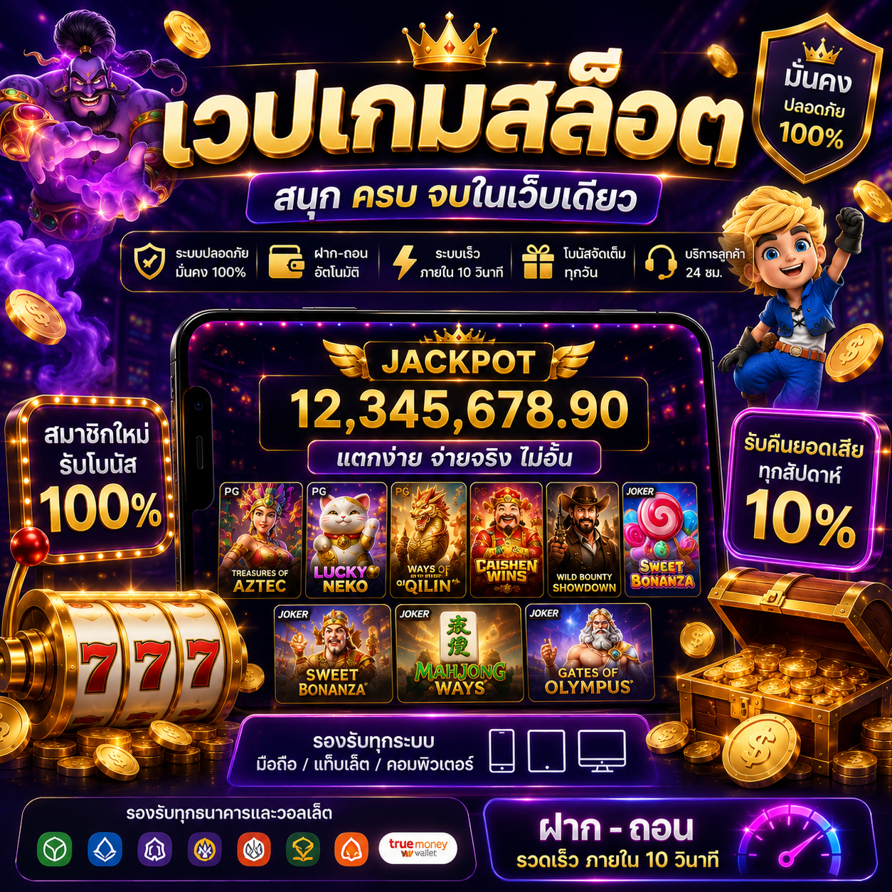 'เวปเกมสล๊อต ถึงกลายเป็นความบันเทิงยอดฮิตของคนยุคใหม่