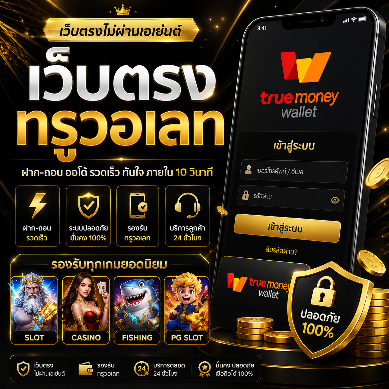 เว็บตรงทรูวอเลท ทางเลือกใหม่ของสายเดิมพัน