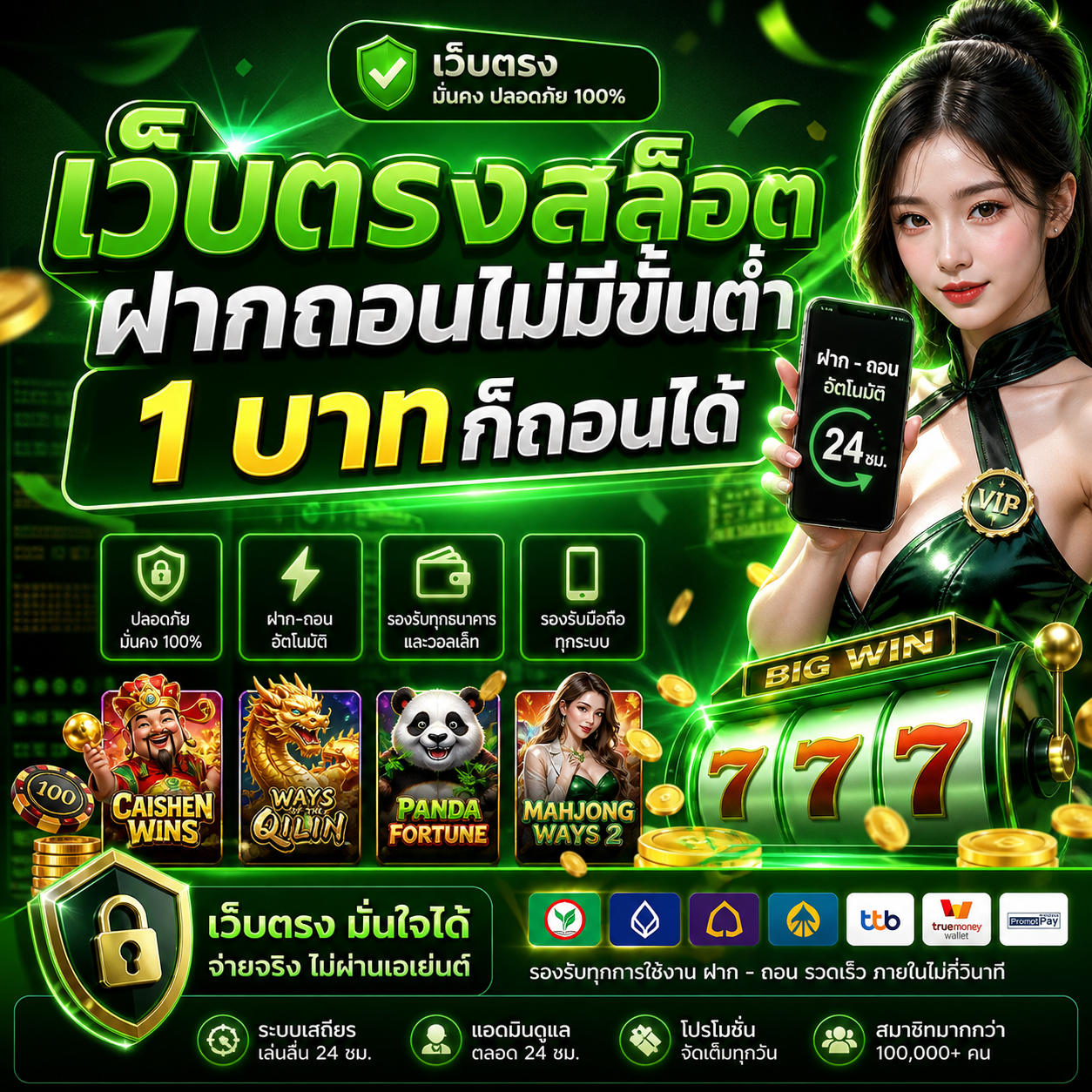 เว็บตรงสล็อตฝากถอนไม่มีขั้นต่ํา 1 บาทก็ถอนได้ สายเดิมพันยุคดิจิทัล