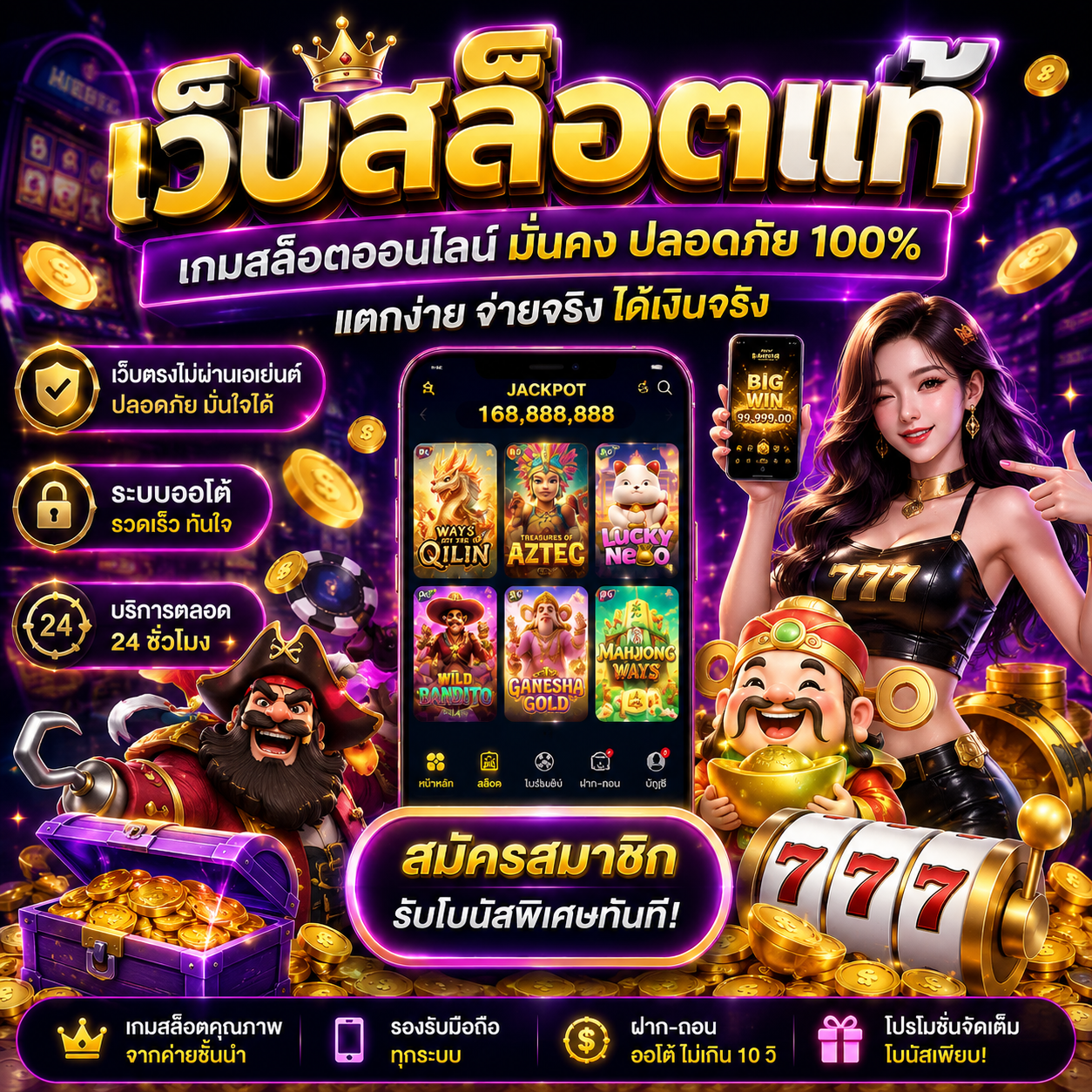 เว็บสล็อตแท้ ทำไมสายเดิมพันยุคใหม่ถึงเลือกเล่น